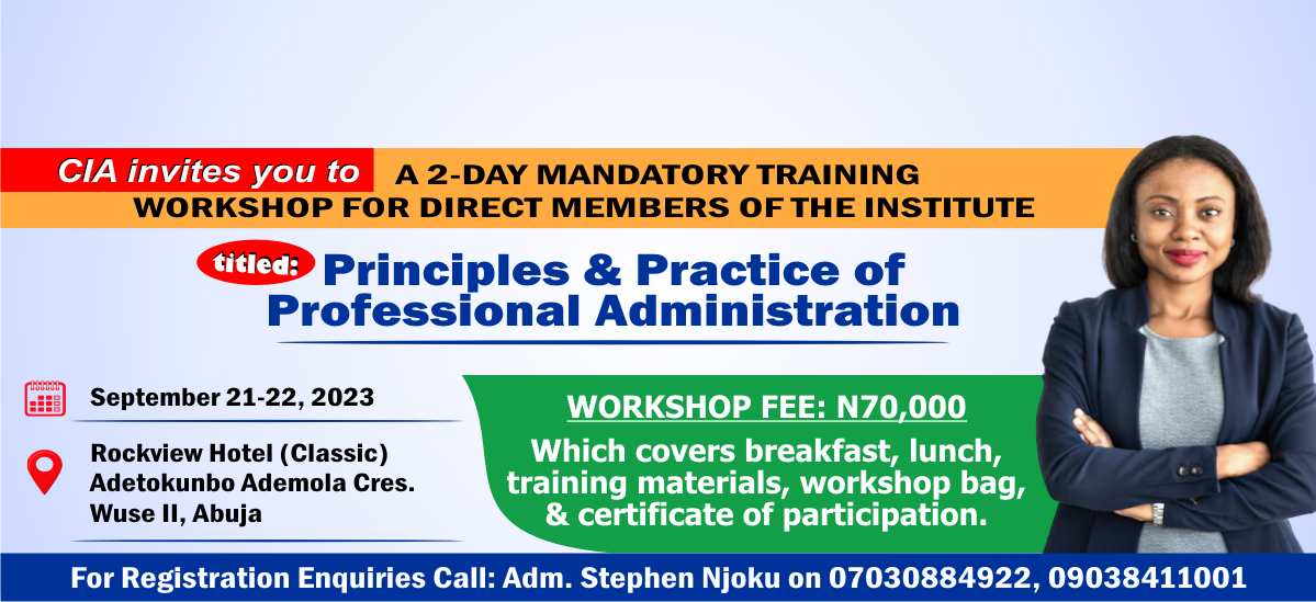 Principles and Practice of Professional Administration